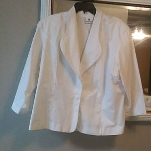 White Blazer Jacket
